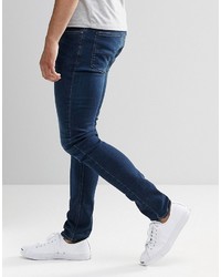 dunkelblaue enge Jeans von Diesel