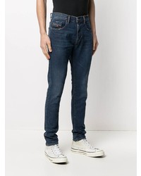 dunkelblaue enge Jeans von Diesel