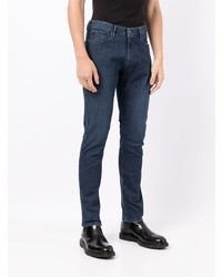 dunkelblaue enge Jeans von Emporio Armani