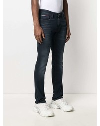 dunkelblaue enge Jeans von Tommy Hilfiger