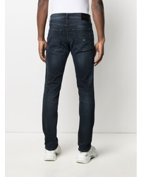 dunkelblaue enge Jeans von Tommy Hilfiger