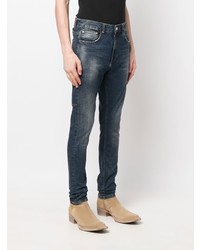 dunkelblaue enge Jeans von Flaneur Homme