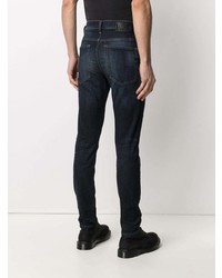 dunkelblaue enge Jeans von Diesel