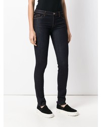 dunkelblaue enge Jeans von Emporio Armani