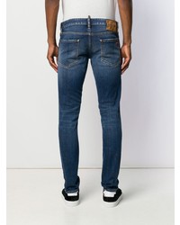 dunkelblaue enge Jeans von DSQUARED2