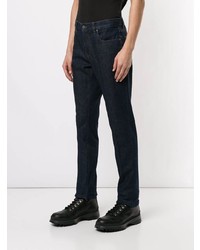 dunkelblaue enge Jeans von Ermenegildo Zegna