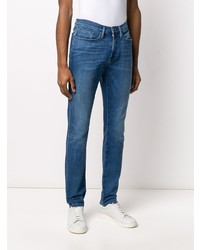 dunkelblaue enge Jeans von Frame