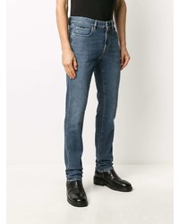 dunkelblaue enge Jeans von Z Zegna