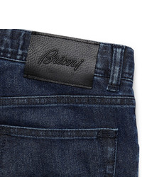 dunkelblaue enge Jeans von Brioni