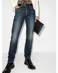 dunkelblaue enge Jeans von Tom Ford