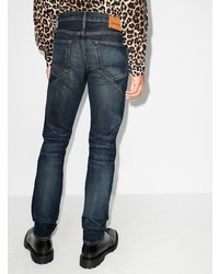 dunkelblaue enge Jeans von Tom Ford