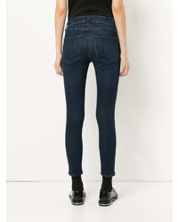 dunkelblaue enge Jeans von Agolde