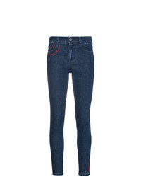 dunkelblaue enge Jeans von Stella McCartney
