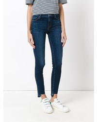 dunkelblaue enge Jeans von J Brand