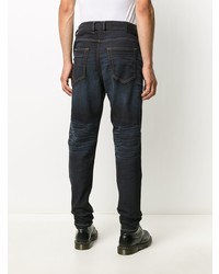 dunkelblaue enge Jeans von Diesel