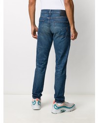 dunkelblaue enge Jeans von Levi's