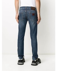 dunkelblaue enge Jeans von Dolce & Gabbana