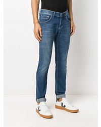 dunkelblaue enge Jeans von Dondup