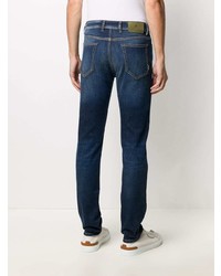 dunkelblaue enge Jeans von Pt01