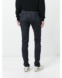 dunkelblaue enge Jeans von Rick Owens DRKSHDW