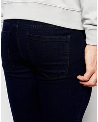 dunkelblaue enge Jeans von Pull&Bear