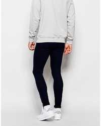 dunkelblaue enge Jeans von Pull&Bear