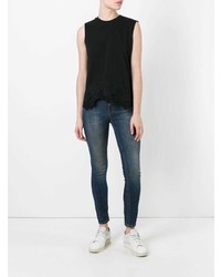 dunkelblaue enge Jeans von Victoria Victoria Beckham