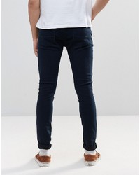 dunkelblaue enge Jeans von Pull&Bear