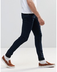 dunkelblaue enge Jeans von Pull&Bear