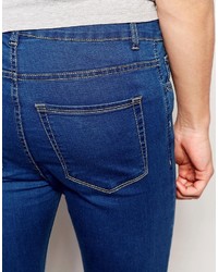 dunkelblaue enge Jeans von Pull&Bear