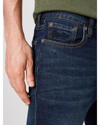 dunkelblaue enge Jeans von Superdry