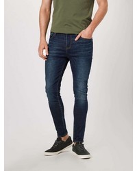 dunkelblaue enge Jeans von Superdry