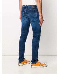 dunkelblaue enge Jeans von Diesel