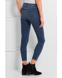 dunkelblaue enge Jeans von L'Agence