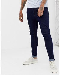 dunkelblaue enge Jeans von Threadbare