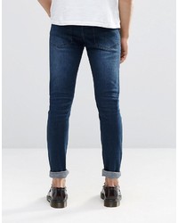 dunkelblaue enge Jeans von Cheap Monday