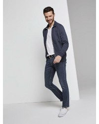 dunkelblaue enge Jeans von Tom Tailor