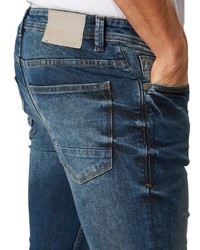 dunkelblaue enge Jeans von Tom Tailor Denim