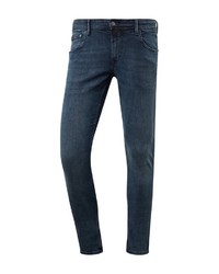 dunkelblaue enge Jeans von Tom Tailor Denim