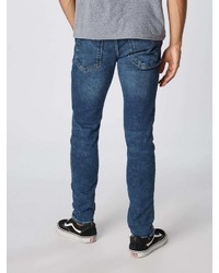 dunkelblaue enge Jeans von Tom Tailor Denim