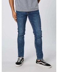 dunkelblaue enge Jeans von Tom Tailor Denim