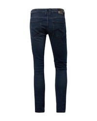 dunkelblaue enge Jeans von Tom Tailor Denim