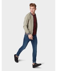 dunkelblaue enge Jeans von Tom Tailor Denim