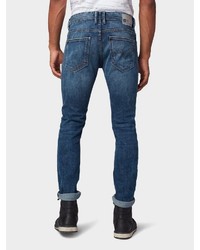 dunkelblaue enge Jeans von Tom Tailor Denim