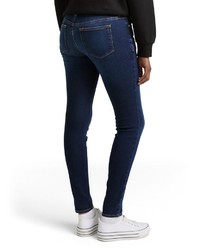 dunkelblaue enge Jeans von Tom Tailor Denim