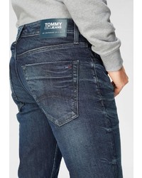 dunkelblaue enge Jeans von Tommy Jeans