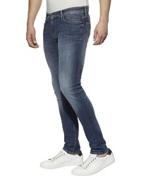 dunkelblaue enge Jeans von Tommy Jeans