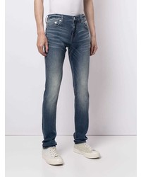 dunkelblaue enge Jeans von True Religion