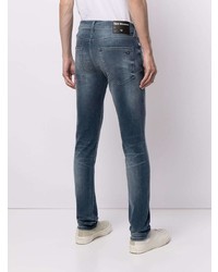 dunkelblaue enge Jeans von True Religion