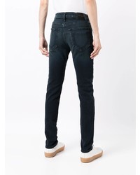 dunkelblaue enge Jeans von True Religion